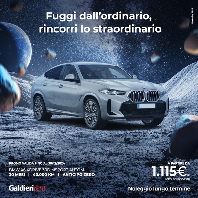 Bmw X6 Noleggio Bologna 11/12/2024