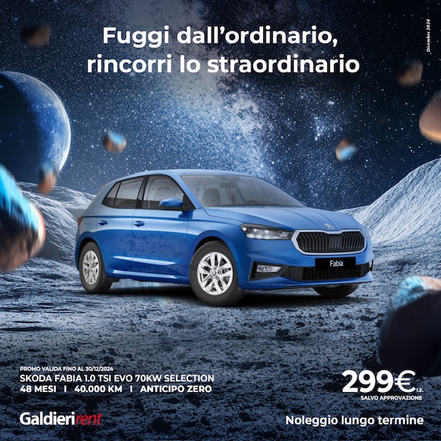 Skoda Fabia Noleggio Bologna 11/12/2024