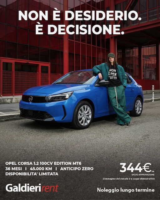 Opel Corsa Noleggio Bologna 27022026