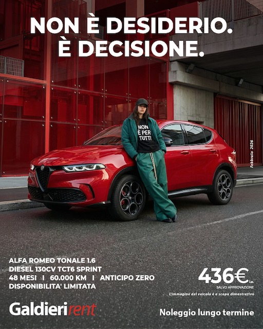 Alfa Romeo Tonale Noleggio Bologna 27022026