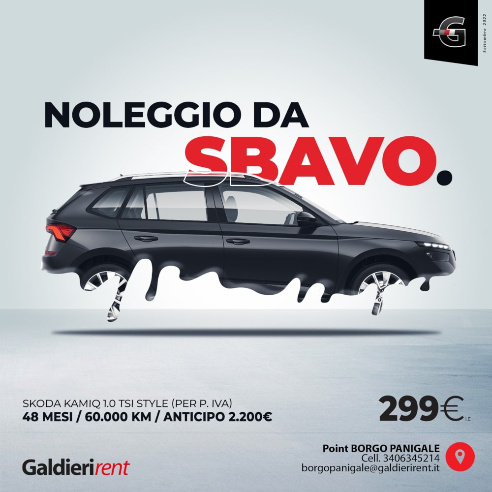 Skoda Kamiq Noleggio Bologna 10/2022